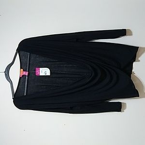 Catch My i Black Surplice Top